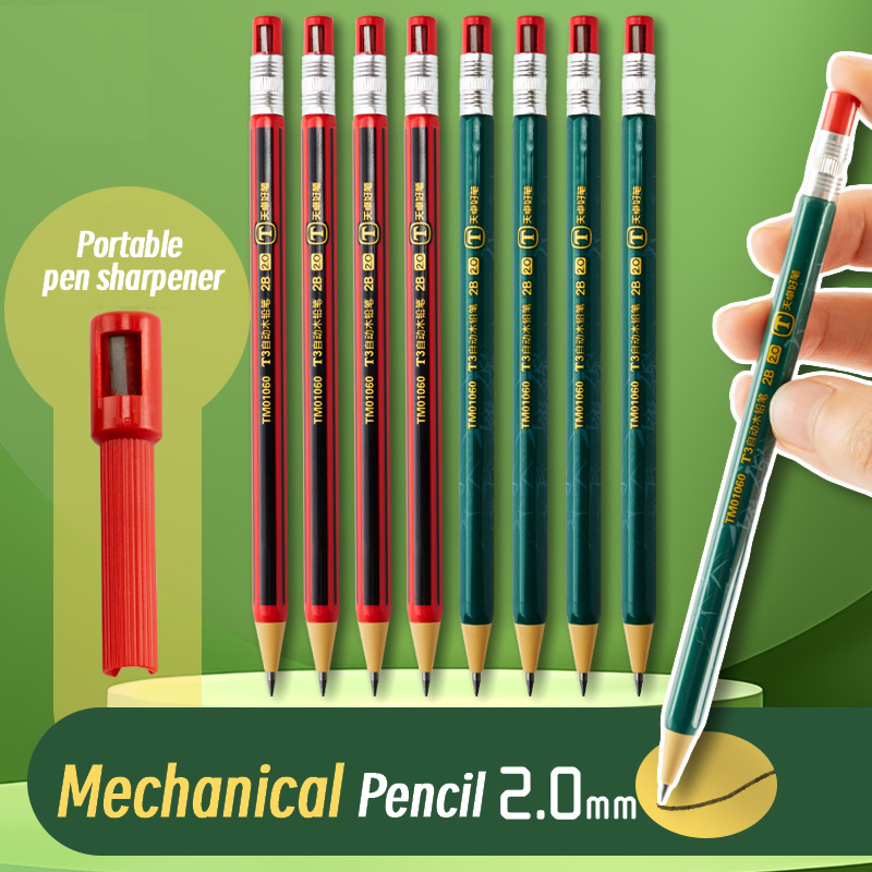 Staedtler Pencil Lumocolor - Ensemble de crayons mécaniques automatiques 2B