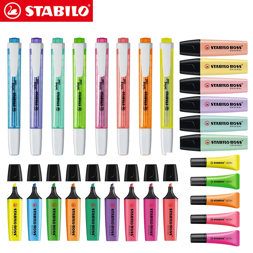 Stabilo Marker Swing Cool - STABILO surligneur marqueurs ensemble BOSS 70