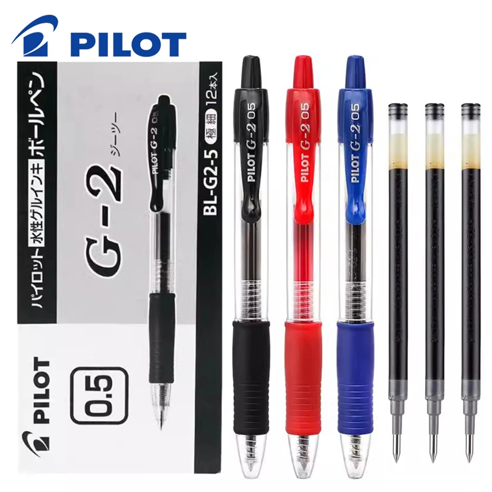Pilot Pen G2 - Ensemble de stylos à Gel japonais