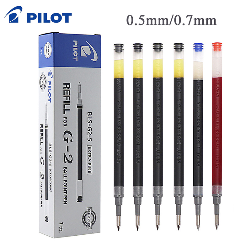 Pilot Pen G2 - 6 pièces Japon Pilote Gel Stylo