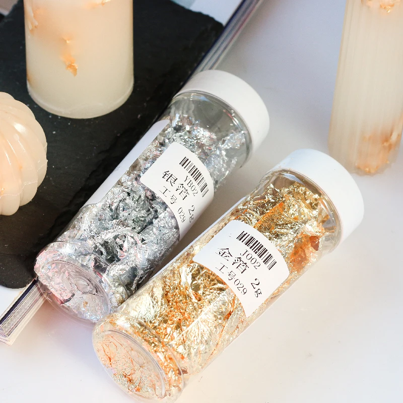 Matériaux exécutifs de bougies - Gold Foil Flakes avis et prix