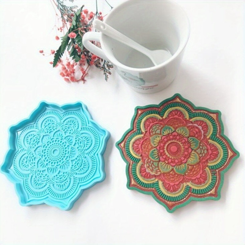Moule en Silicone pour dessous - Coaster Mold Round avis et prix