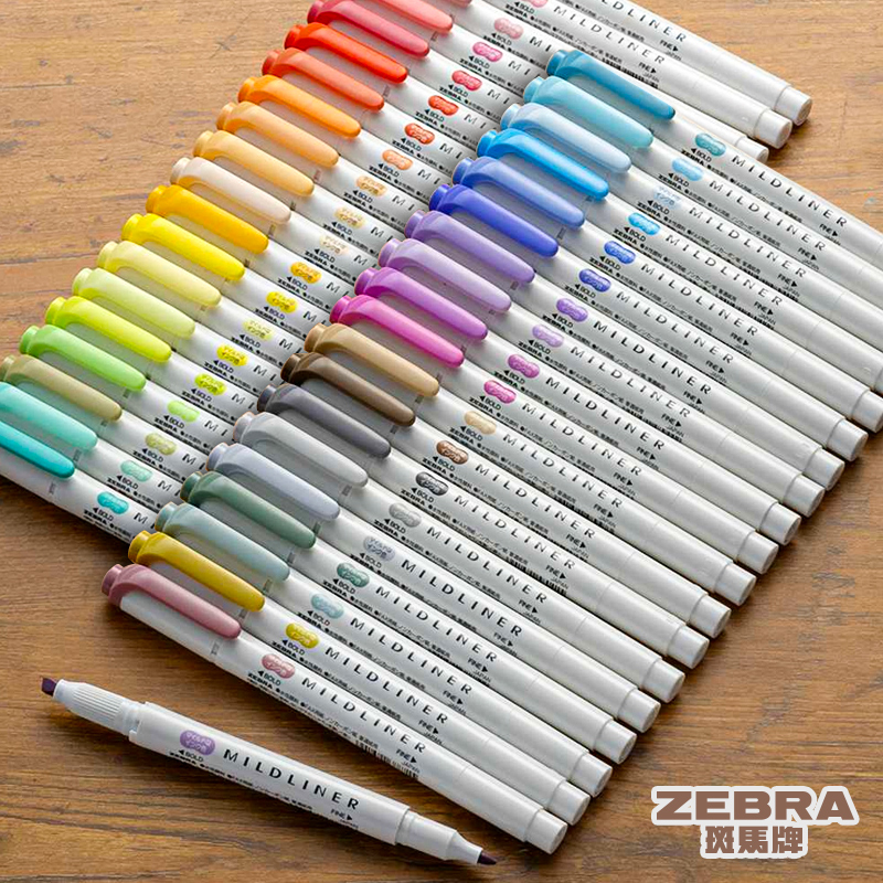 Japon zèbre Mildliner surligne - Zebra Pen Mildliner avis et prix